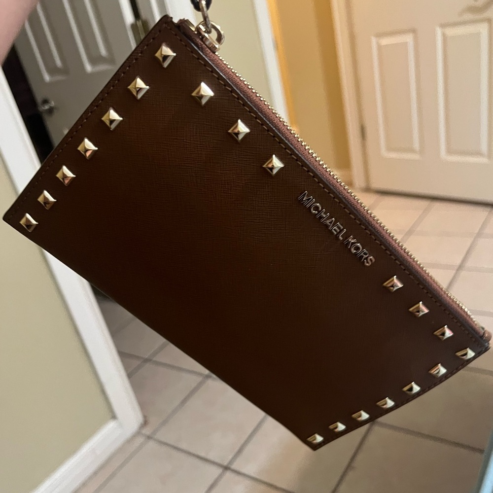 Mk large wristlet
